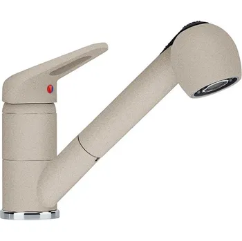 Vodovodní baterie Franke Dřezová baterie s vytahovací sprškou, 2 proudy sahara 115.0470.663