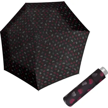 Deštník Doppler Mini Light Emotion black - dámský skládací deštník