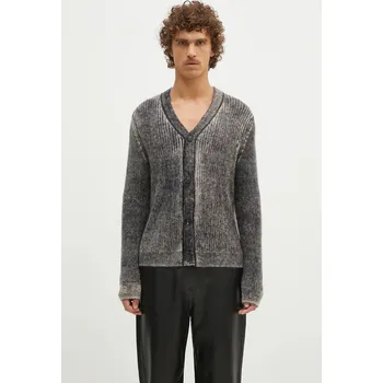 Dámský svetr Svetr s příměsí vlny Paul Smith šedá barva, M1R-917Y-N02506 M1R.917Y.N02506 90Y, vel. M