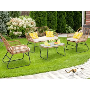 Zahradní sestava Set zahradního nábytku Kilsund (4-dílný)