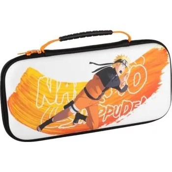 Herní konzole Konix Naruto - Brush pouzdro pro Switch 2/Switch/OLED Oranžovožlutý/bílý