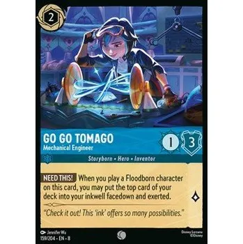 Karetní hra Go Go Tomago 159/204 - Reign of Jafar Typ karty: Standard