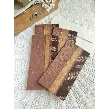 Pod Rukama Přání z ručního papíru - kapradiny 1