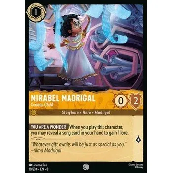 Karetní hra Mirabel Madrigal 010/204 - Reign of Jafar Typ karty: Standard
