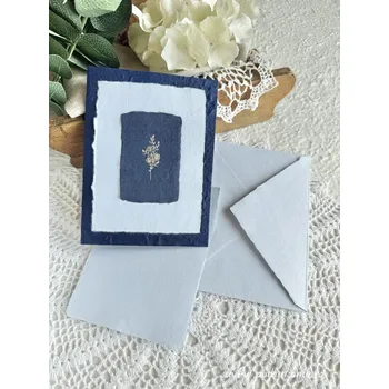 Pod Rukama Přání z ručního papíru - květ 1