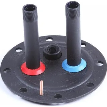 Příslušenství pro ohřívač vody Náhradní díl - DZD víko příruby smaltované pro NADO 2x3/4"+3/4" anodu 2000225ND