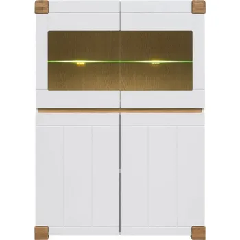 Knihovna Brwcz ARENDAL REG2D2W/101 bílá alpská/bílá***poslední kus (+VÝPRODEJ+)