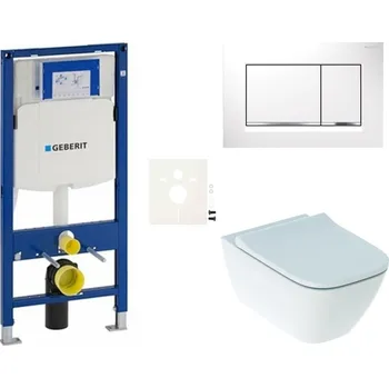 Geberit Závěsný wc set do lehkých stěn / předstěnový Smyle SIKOGESSMSS30