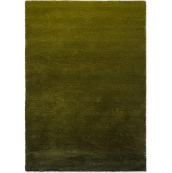 Koberec Vopi Jednobarevný vlněný koberec B&C Shade Low olive deep forest 010107 Brink & Campman (Varianta: 200 x 300)