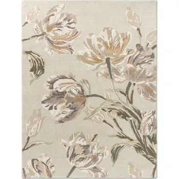 Koberec Vopi Květinový kusový koberec Laura Ashley Gosford natural / sage green 81307 Brink & Campman (Varianta: 200 x 280)