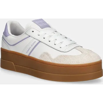 Pánské tenisky Tenisky Tommy Jeans THE GREENWICH FLATFORM EN0EN02807 bílá 00X, EUR 36