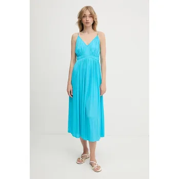 Dámské šaty Šaty Morgan ROIYA tyrkysová 56X, vel. 42