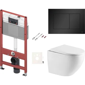 Klozet Siko Závěsný wc set do lehkých stěn / předstěnová SAT TSREX67414