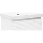 Naturel Koupelnová skříňka s umyvadlem Savona 78x43x44,8 cm bílá lesk SAVONA80BIU1