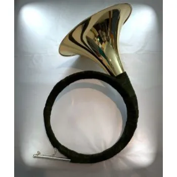 B lesnice model 124 - lovecký lesní roh M.Jiracek & sons s pouzdrem - mistrovský nástroj vyrobený v České republice