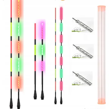 Signalizace záběru Splávek, zápalka, říční, svítící, waggler Rybářský Gadget Anténa Svítící 3 ks