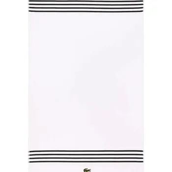 Ručník Bavlněný ručník Lacoste LCOURTLI Bitume 90 x 150 cm 1044334 šedá 90X