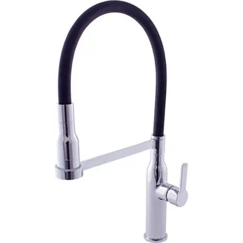 Vodovodní baterie Rav slezák Dřezová baterie RAV SLEZÁK Zambezi se silikonovým ramínkem chrom ZA017.5