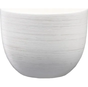 Obal na květináč Nohel garden Obal na květník PURKYNĚ WHITE keramický matný d29x26cm