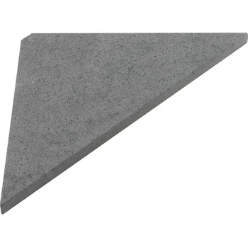 Policová skříň Sapho ABELINE rohová police rockstone 250x250mm, concrete