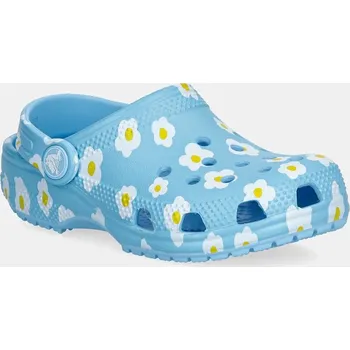 Dámské pantofle Dětské pantofle Crocs CLASSIC DAISY CLOG T 211264.CROCS.CLASSIC.DA modrá 55X, EUR 22/23