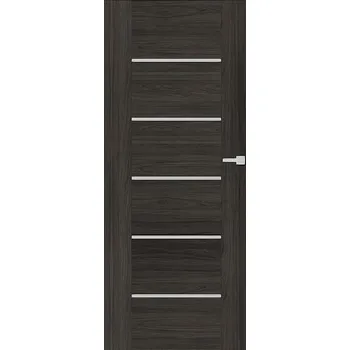 Stavebniny Naturel Interiérové dveře Aura levé 70 cm jilm antracit AURAJA70L