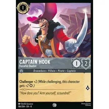 Sběratelská karetní hra Captain Hook 186/204 - Reign of Jafar Typ karty: Standard