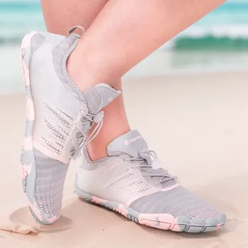 Boty do vody Insportline Boty do vody Solaric Lady (Velikost: 36, Barva: šedo-růžová)