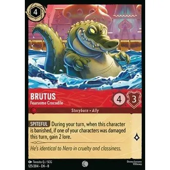 Sběratelská karetní hra Brutus 125/204 - Reign of Jafar Typ karty: Standard