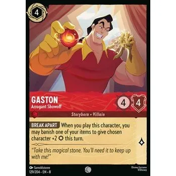 Karetní hra Gaston 129/204 - Reign of Jafar Typ karty: Standard