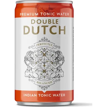 Limonáda Double Dutch Indian Tonic Water Plech 0,15l
