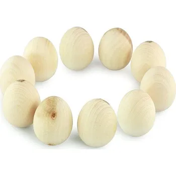 Dřevěná hračka Ulanik Dřevěná sada "10 vajec"