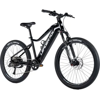 Elektrokolo Leader fox E-BIKE 27,5" ARIMO GENT 17,5"-2 BLACK SHINY (REAR MOTOR)