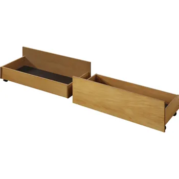 Tempo Kondela 2 kusy, zásuvný kontejner pod postel, dub, MIDEA