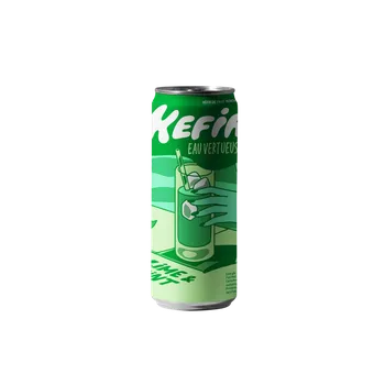 Limonáda Kefir Eau Vertueuse Bio vodní kefír Limetka a Máta 250 ml