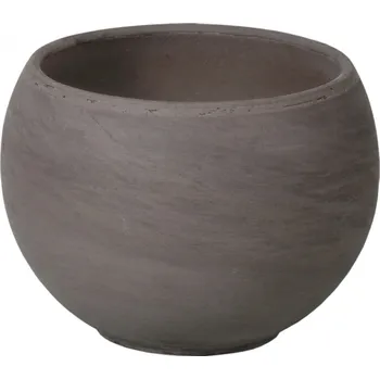 Nohel garden Květník LUNA KOULE BASALT keramický impregnovaný d37x28cm