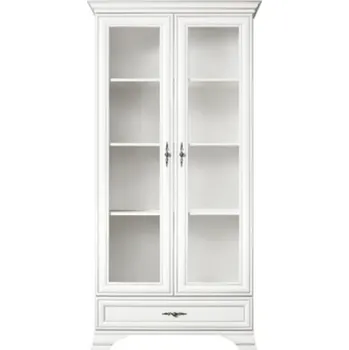 Komoda Tempo Kondela Vitrína, alpská bílá, KENTAK REG2W1S