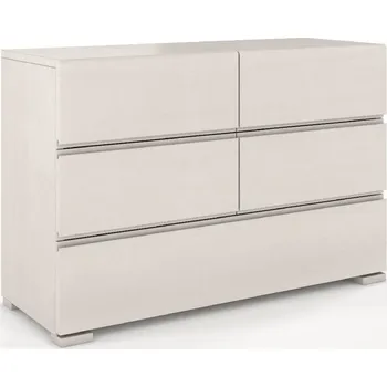 Komoda Skandica Komoda VESTRE 5, borovice (Barva: Bílá)