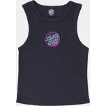 SANTA CRUZ tílko - Retreat Dot Tank Black Wash (BLACK WASH) velikost: 16