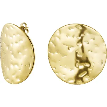 Náušnice ORNAMENTI Pozlacené náušnice Shield Moon gold