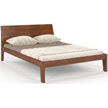 Postel Skandica Dřevěná postel AGAVA, buk (Rozměr: 120x200 cm, Barva: Ořech)