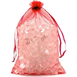 Dárkový pytlík 17x23 cm organza Varianta: 12 červená, Balení: 100 ks