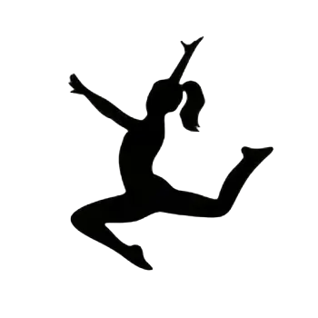 Nažehlovací obrázek - gymnastika VIII (7,9 x 9,0 cm)