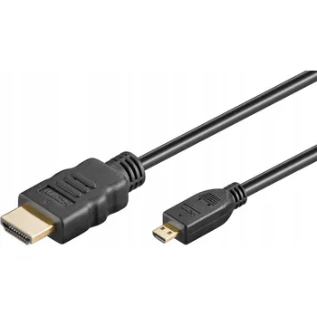 Video kabel Kabel Goobay KHDMIGBM8K01 HDMI - micro HDMI 1 m (HDMI na micro HDMI kabel, 1 metr)