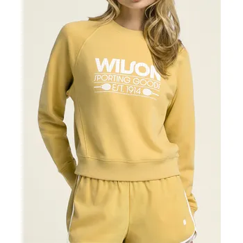 Dámská mikina Dámská mikina Wilson W Sideline Crew Golden M
