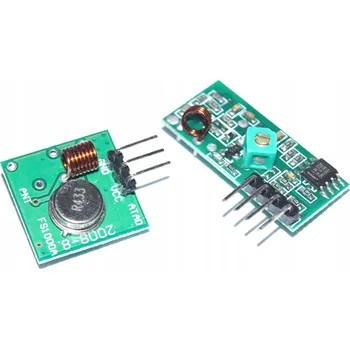 Modul sada vysílač/přijímač 433MHz (Arduino)