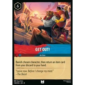 Karetní hra Get Out! 148/204 - Reign of Jafar Typ karty: Standard