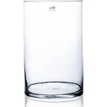 Nohel garden Váza CYLI válcovitá ruční výroba skleněná d19x30cm