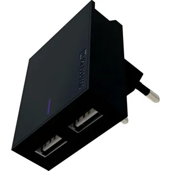 Tablet Swissten Síťový Adaptér Smart Ic 2X Usb 3A Power + Datový Kabel Usb / Type C 1,2 M Černý