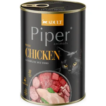 Krmivo pro kočku DOLINA NOTECI Piper Sterilised with chicken - mokré krmivo pro kočky - 400g